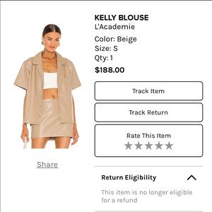 Revolve leather top